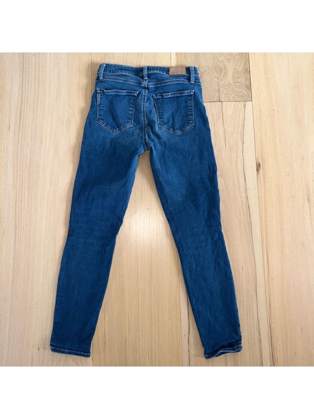 PAIGE Hoxton Ankle Jeans Medium Wash Size 26 - Picture 5 of 6
